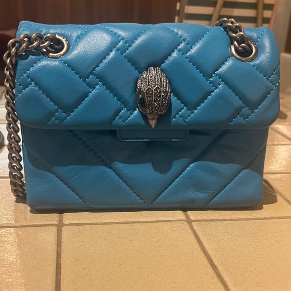Kurt Geiger Quilted Leather Shoulder Bag Authentic - Picture 1 of 9